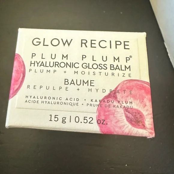 Glow Recipe Plum Plump Hyaluronic Gloss Balm - Pink - Picture 1 of 1